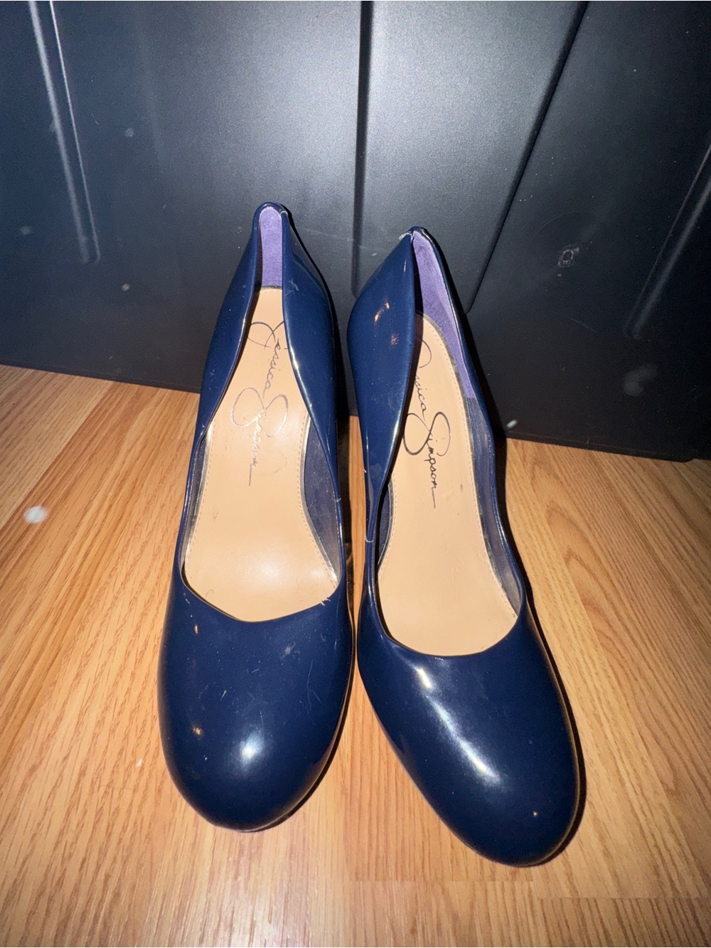 Jessica Simpson Classic Navy Round-Toe Women's Pumps